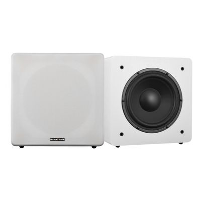 2er-Pack Dynavoice Challenger Sub 8 aktiver Subwoofer, weiß