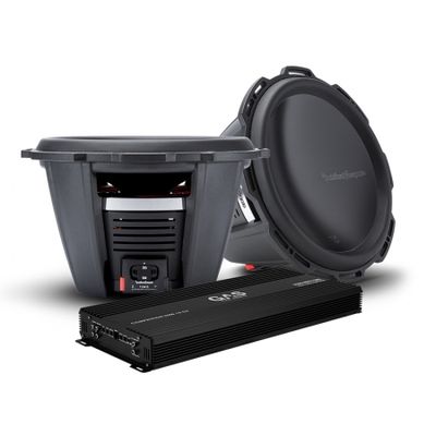 2 Stk. Rockford Fosgate Power T1D415 + GAS Competition 3500.1D G2