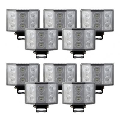 10er-Pack NIZLED W60RFA, Rückfahr-/Arbeitslicht, 60 W, Arbeitslichtpaket