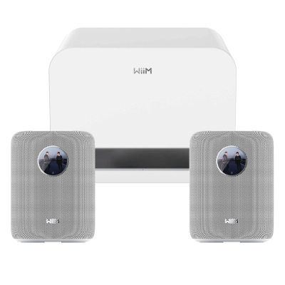 2er-Pack WiiM Sound mit WiM Sub Pro, weiß