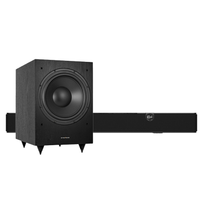 Klipsch Flexus Core 100 & Dynavoice MW10, 2.1 Soundbar-Set mit Subwoofer