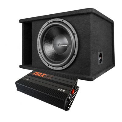 DS18 ZR112LD und GAS MAX A2-800.1D, Bass-Set