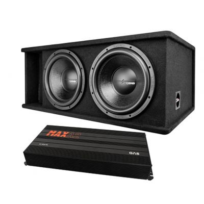 DS18 ZR212LD mit GAS MAX A2-1500.1DL, schweres Bass-Set