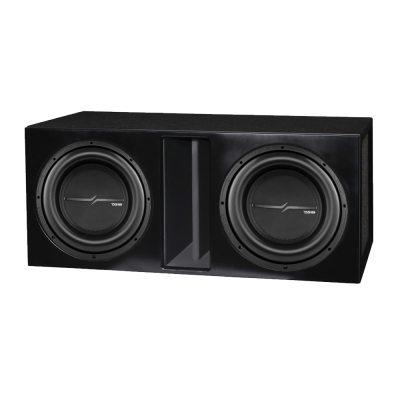 Portiertes 2x12-Zoll-Bassgehäuse mit 2x DS18 ZXI12.2D