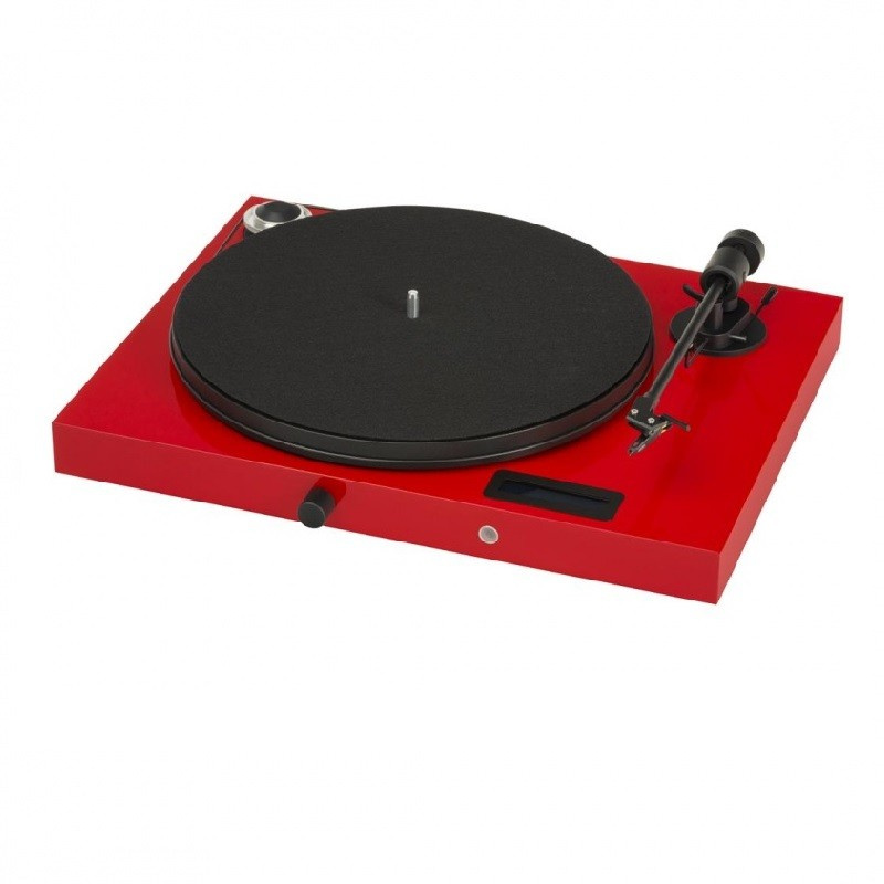 Pro-Ject Jukebox E1, Plattenspieler mit integriertem Verstärker, rot