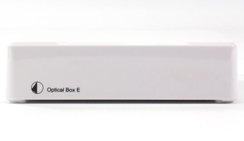 Pro-Ject Optical Box E Phono, RIAA-Verstärker mit optischem Ausgang, weiß