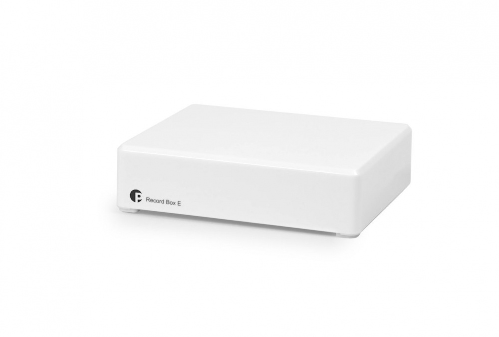 Pro-Ject Record Box E RIAA-Verstärker mit USB-Ausgang, weiß