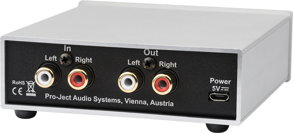 Pro-Ject Head Box S2, schwarzer Kopfhörerverstärker