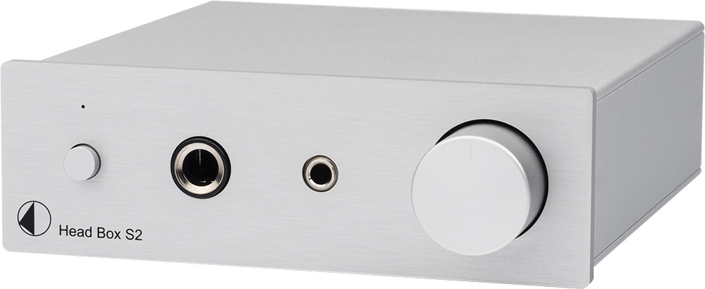 Pro-Ject Head Box S2, silberner Kopfhörerverstärker