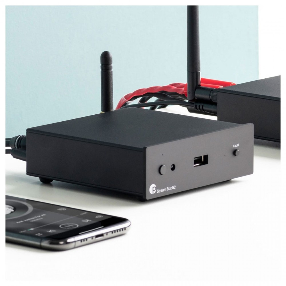 Pro-Ject Stream Box S2, Netzwerkplayer, schwarz