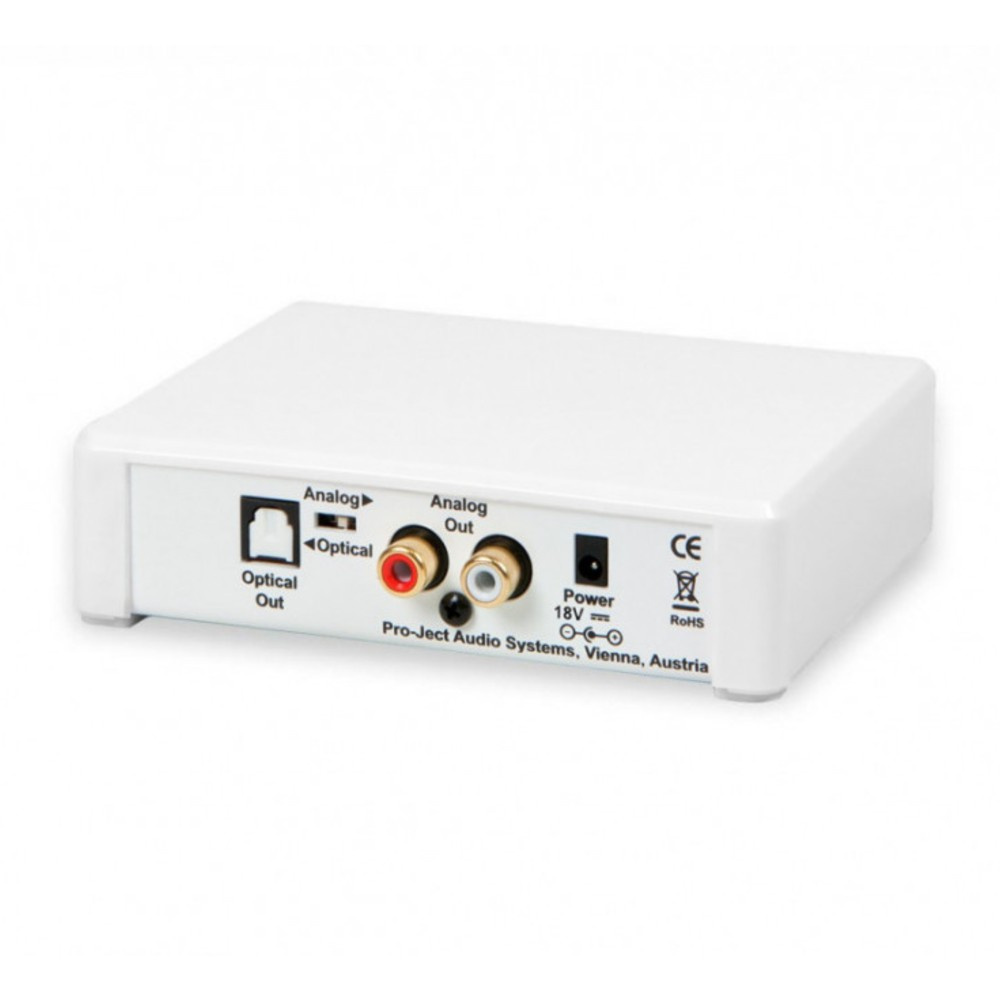 Pro-Ject BT Box E HD, Bluetooth-Empfänger, weiß