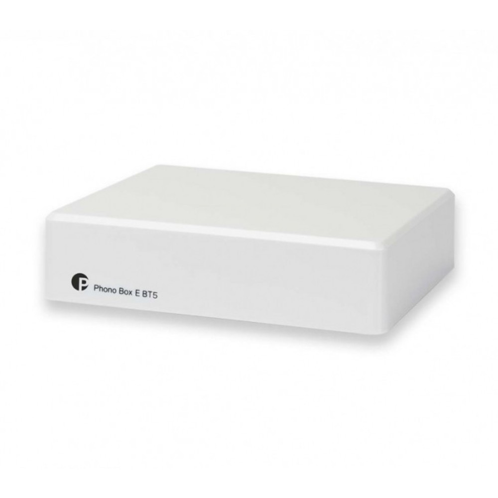 Pro-Ject Phono Box E BT5, Phono-Vorstufe mit Bluetooth, weiß
