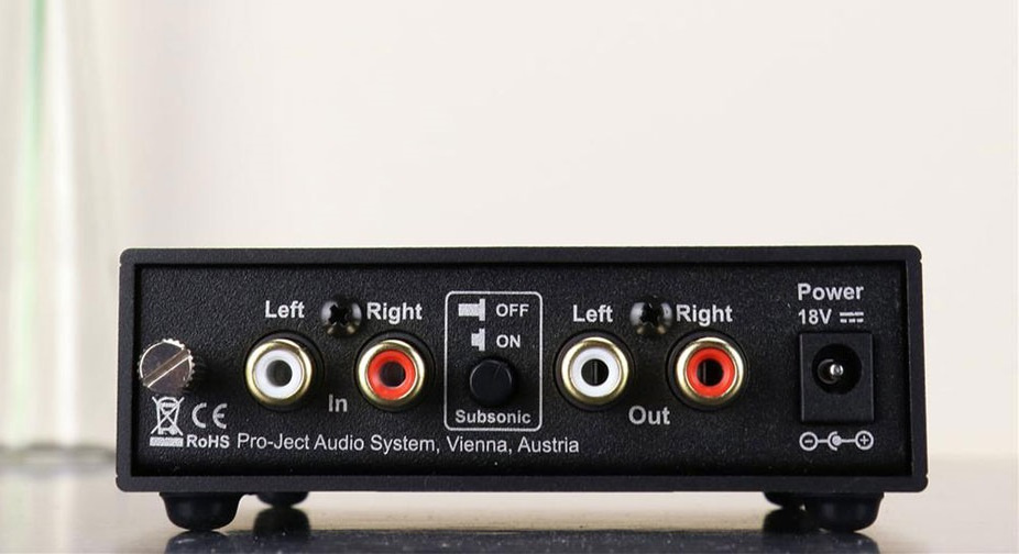 Pro-Ject Phono Box S2 RIAA-Vorverstärker, schwarz