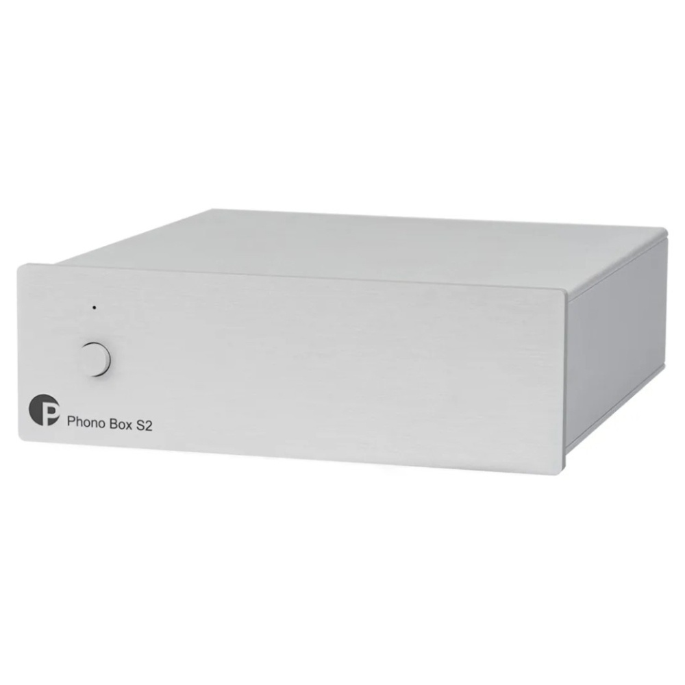 Pro-Ject Phono Box S2 RIAA-Vorstufe, silber