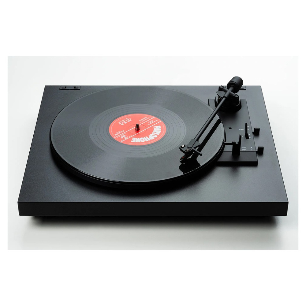 Pro-Ject A1.2 vollautomatischer Plattenspieler mit OM10, schwarz