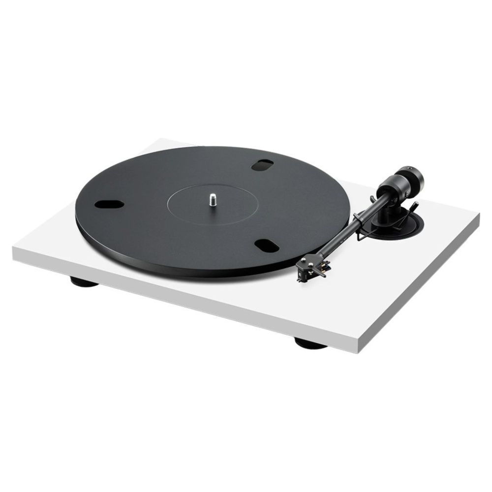 Pro-Ject E1.2 BT mit Pick It MM E-Tonabnehmer, mattweiß