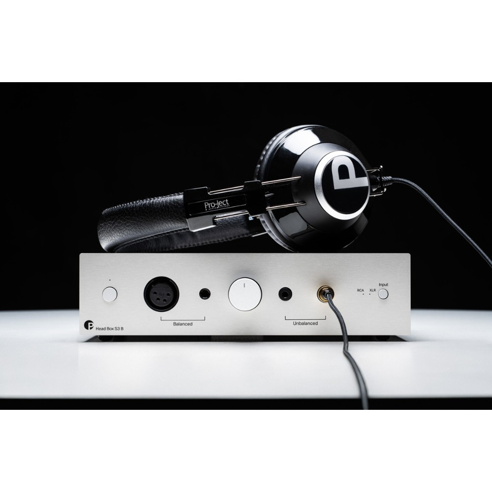 Pro-Ject Head Box S3 B, symmetrischer Kopfhörerverstärker, silber