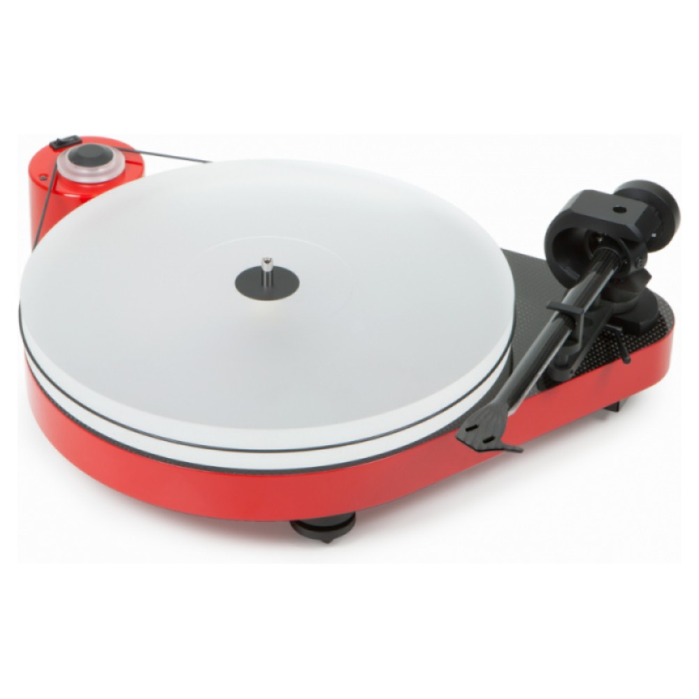 Pro-Ject RPM 5 Carbon, Plattenspieler mit 2M Bronze, rot