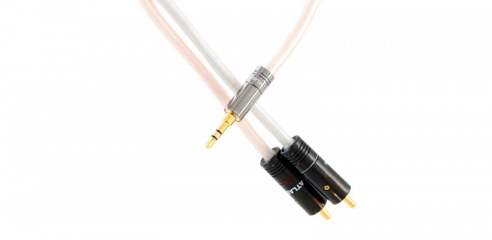 Atlas Element Metik 3.5mm-2RCA Signalkabel, 2 Meter