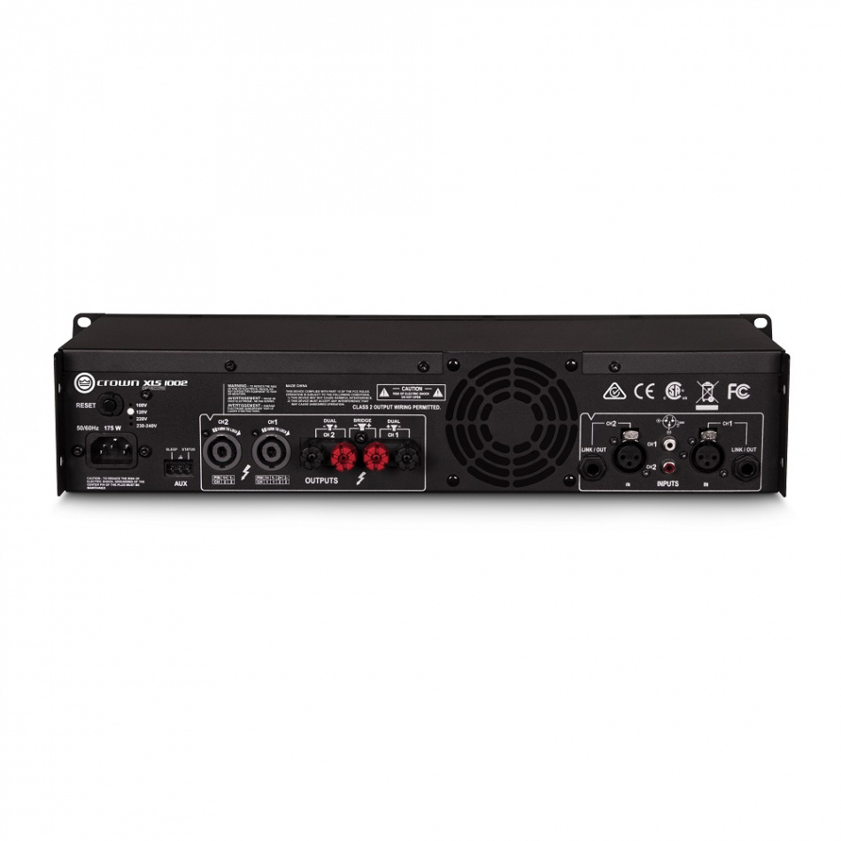 Crown XLS-1002, Stereo-Endstufe mit DSP