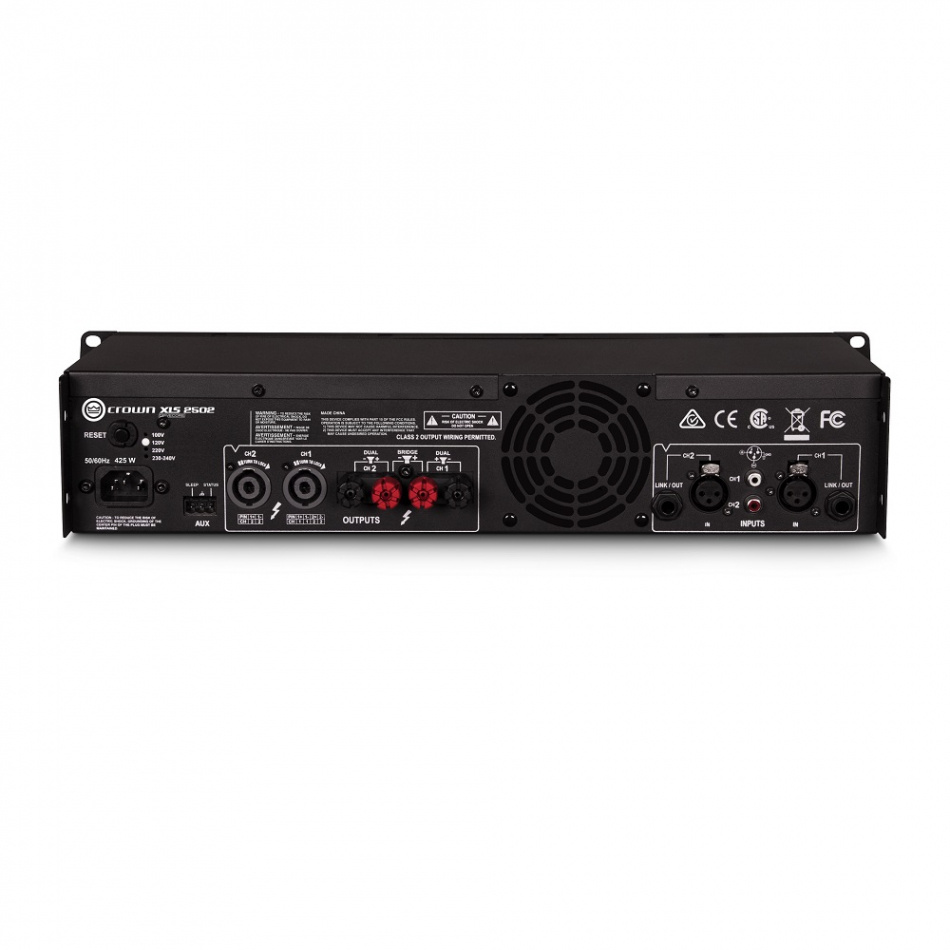 Crown XLS-2502, Stereo-Endstufe mit DSP