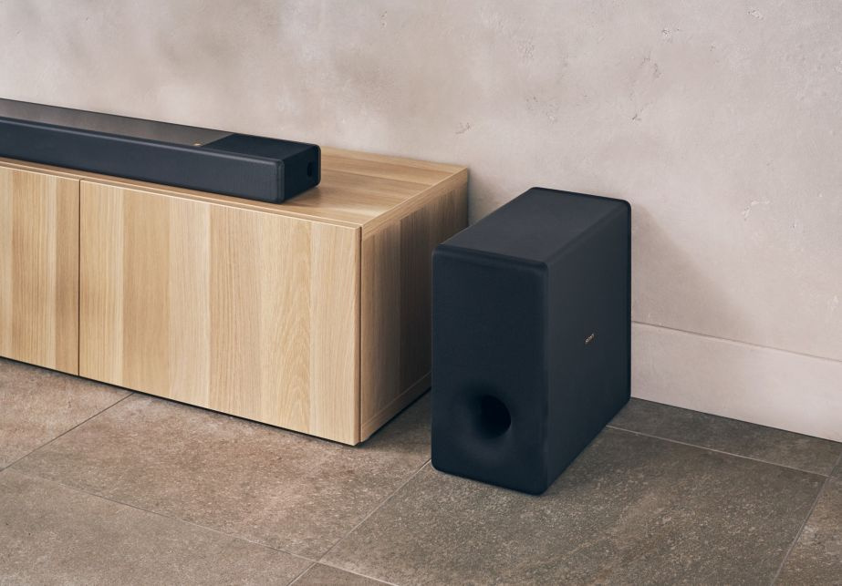 Sony SA-SW3 aktiver kabelloser Subwoofer mit 6.3-Zoll-Treiber, schwarz