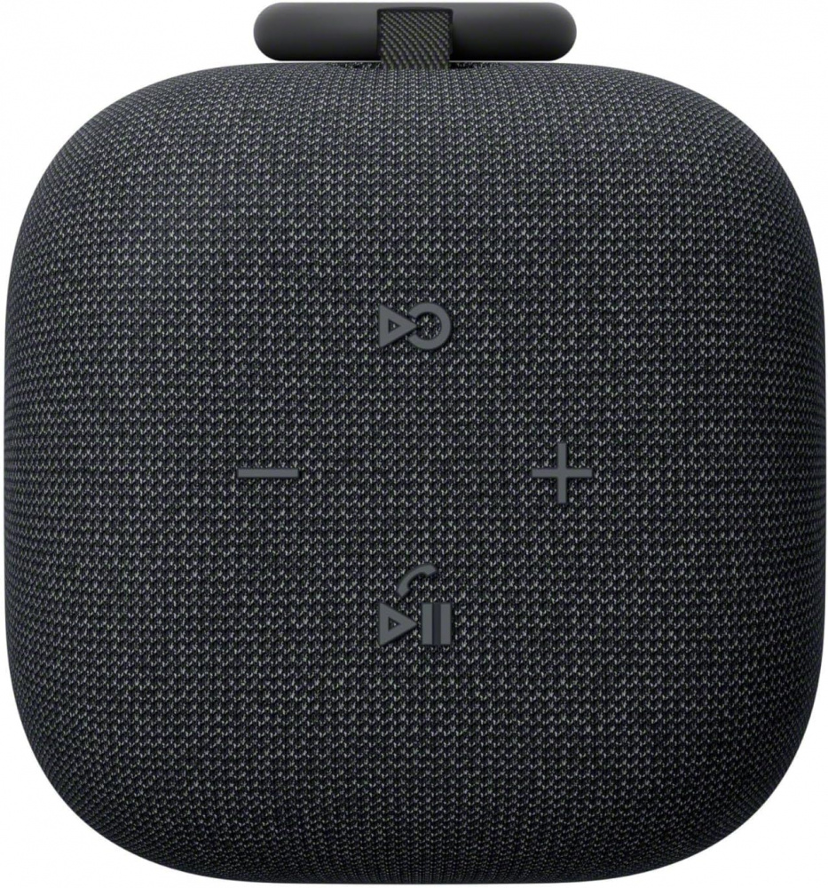 Sony LinkBuds Speaker kabelloser tragbarer Lautsprecher, schwarz