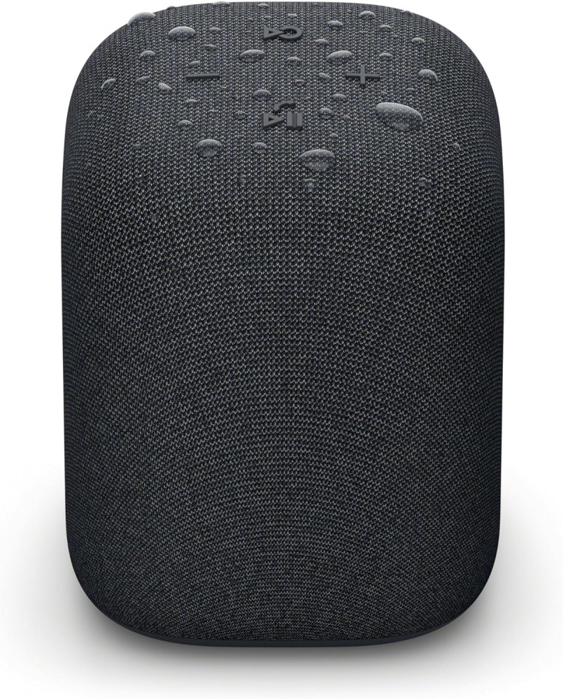 Sony LinkBuds Speaker kabelloser tragbarer Lautsprecher, schwarz