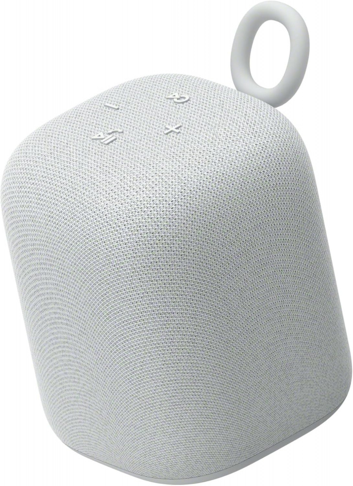 Sony LinkBuds Speaker kabelloser tragbarer Lautsprecher, hellgrau