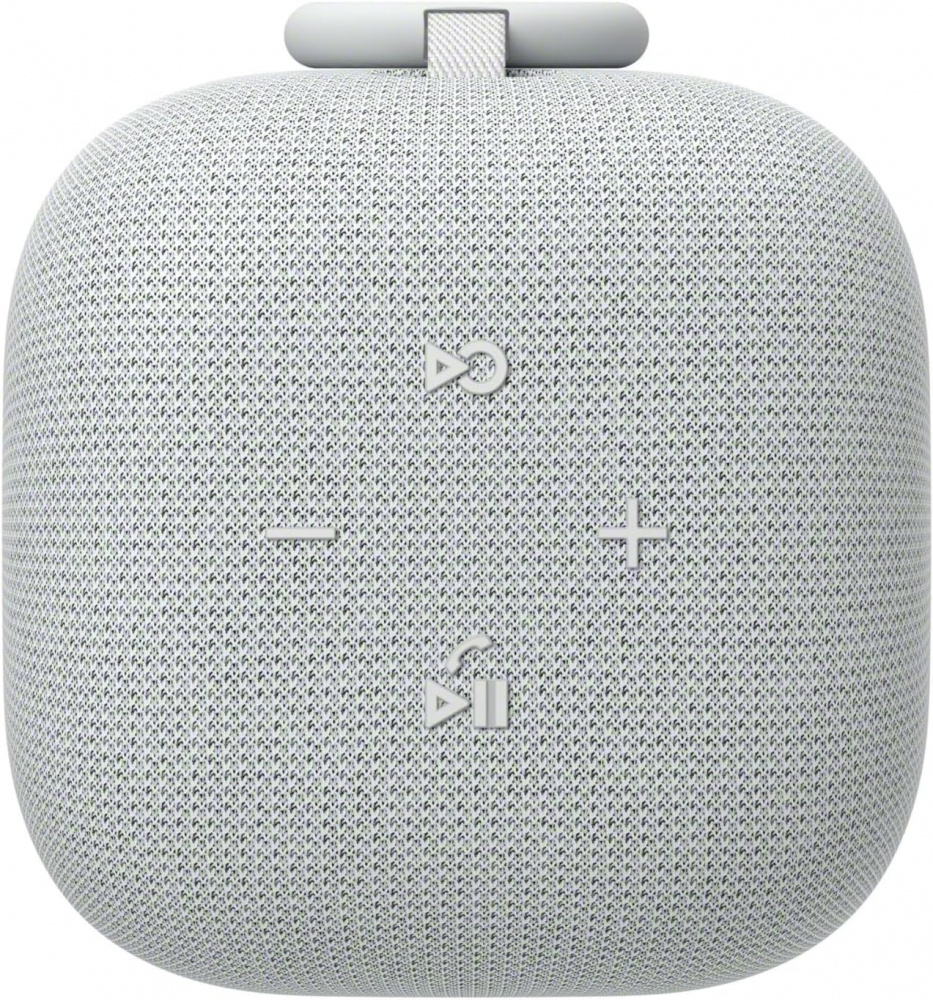 Sony LinkBuds Speaker kabelloser tragbarer Lautsprecher, hellgrau