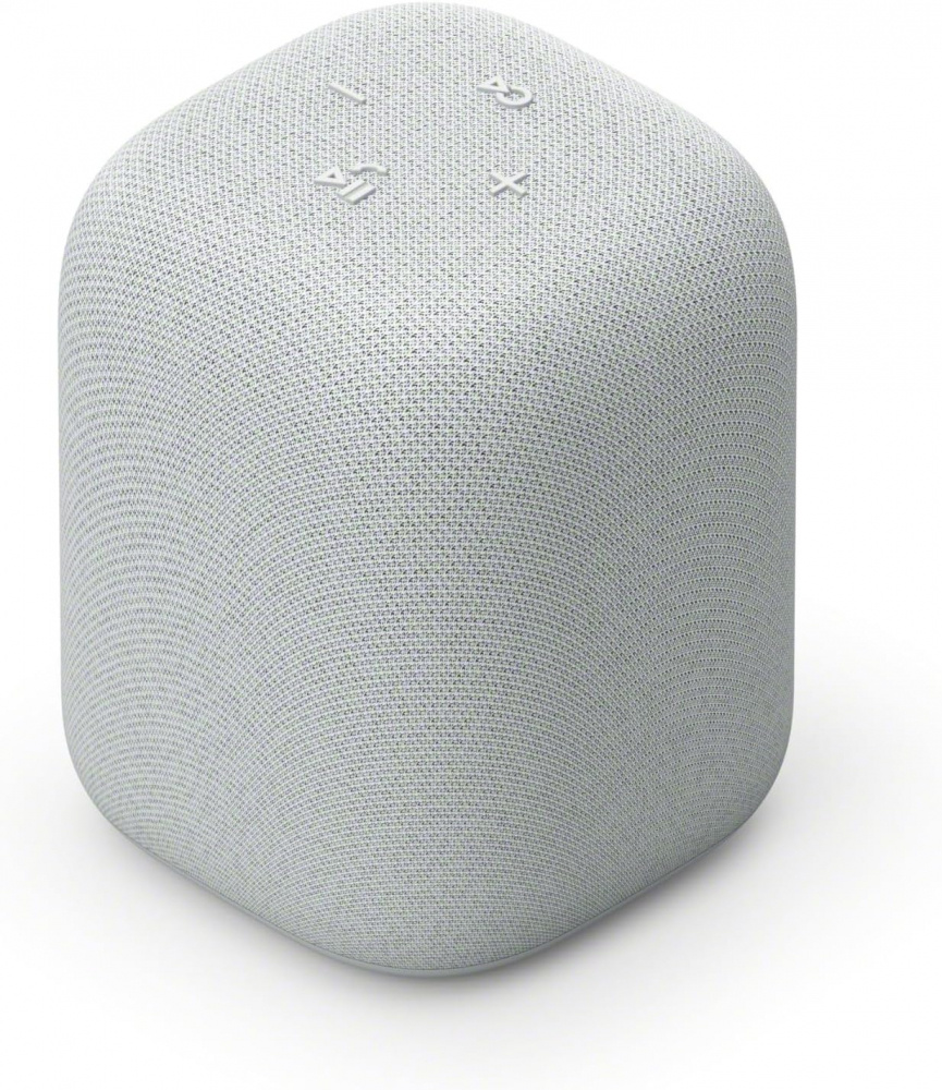 Sony LinkBuds Speaker kabelloser tragbarer Lautsprecher, hellgrau