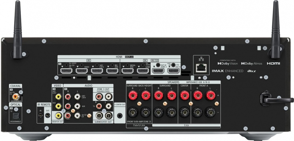 Sony TA-AN1000, Heimkino-Verstärker mit 8K/4K, 3D-Sound und Dolby Atmos