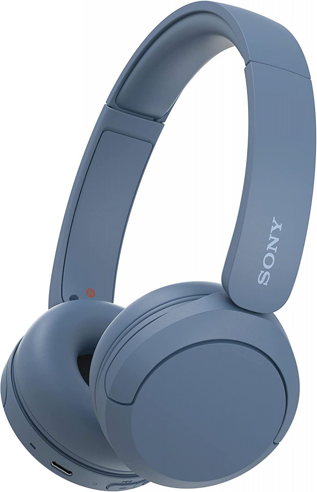 Sony WH-CH520 kabellose On-Ear-Kopfhörer, blau