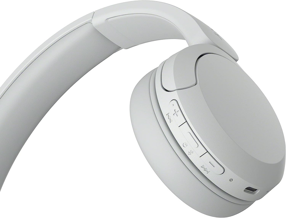 Sony WH-CH520 kabellose On-Ear-Kopfhörer, weiß