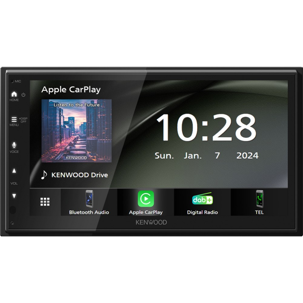 Kenwood DMX5023DABS, Autoradio mit DAB, CarPlay und Android Auto