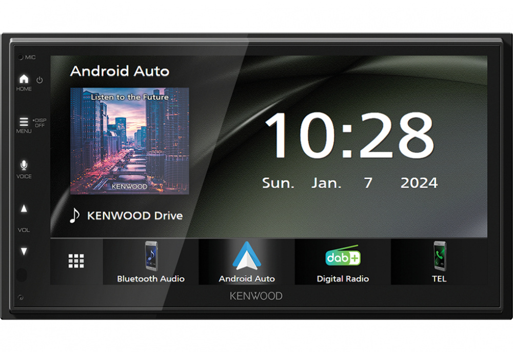 Kenwood DMX6523DABS, Autoradio mit kabellosem CarPlay und Android Auto, DAB+ und mehr