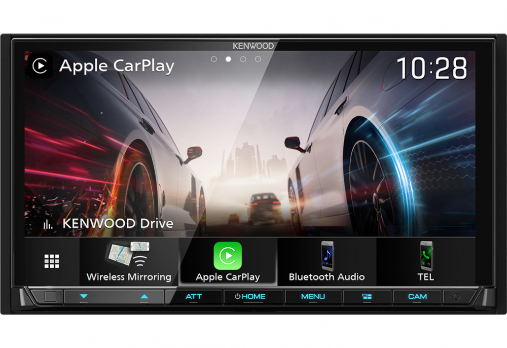 Kenwood DMX8021DABS, Autoradio mit DAB+, kabellosem CarPlay und Android Auto