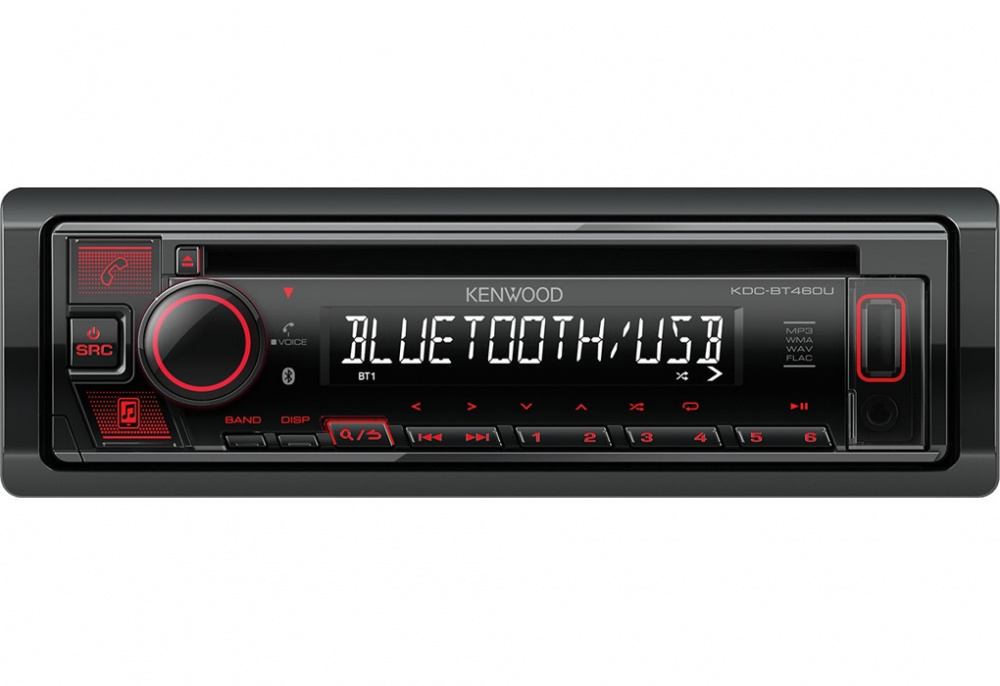 Kenwood KDC-BT460U, Autoradio mit Bluetooth und CD-Player