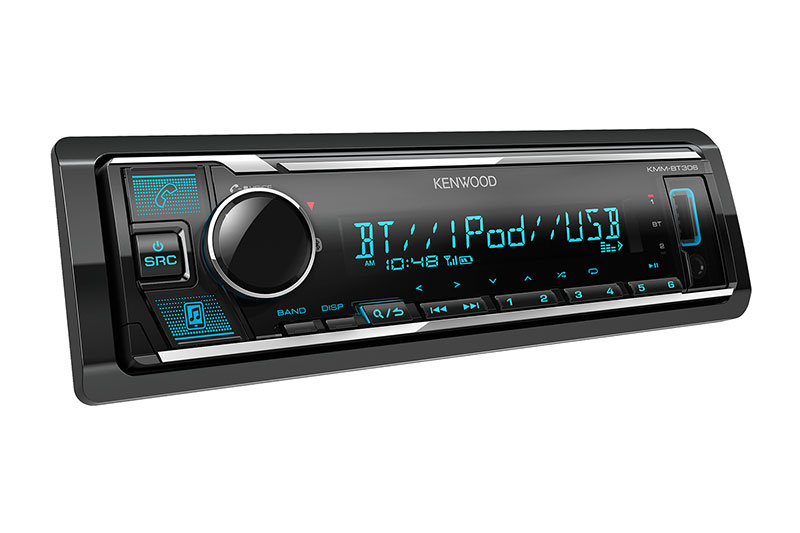 Kenwood KMM-BT309, Autoradio mit Bluetooth und kurzem Gehäuse