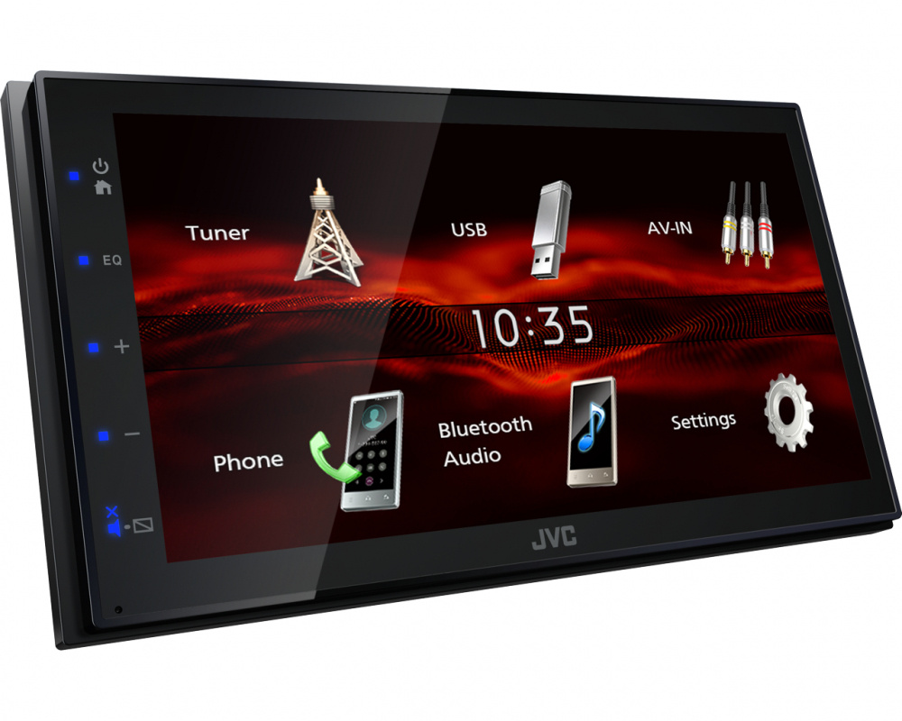 JVC KW-M180BT, Autoradio mit Bluetooth, 6.8