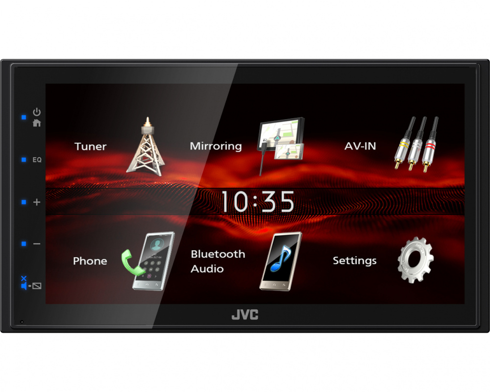 JVC KW-M180BT, Autoradio mit Bluetooth, 6.8