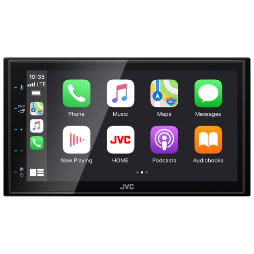 JVC KW-M560BT, Autoradio mit CarPlay, Bluetooth und 3 Paar Cinch-Ausgängen
