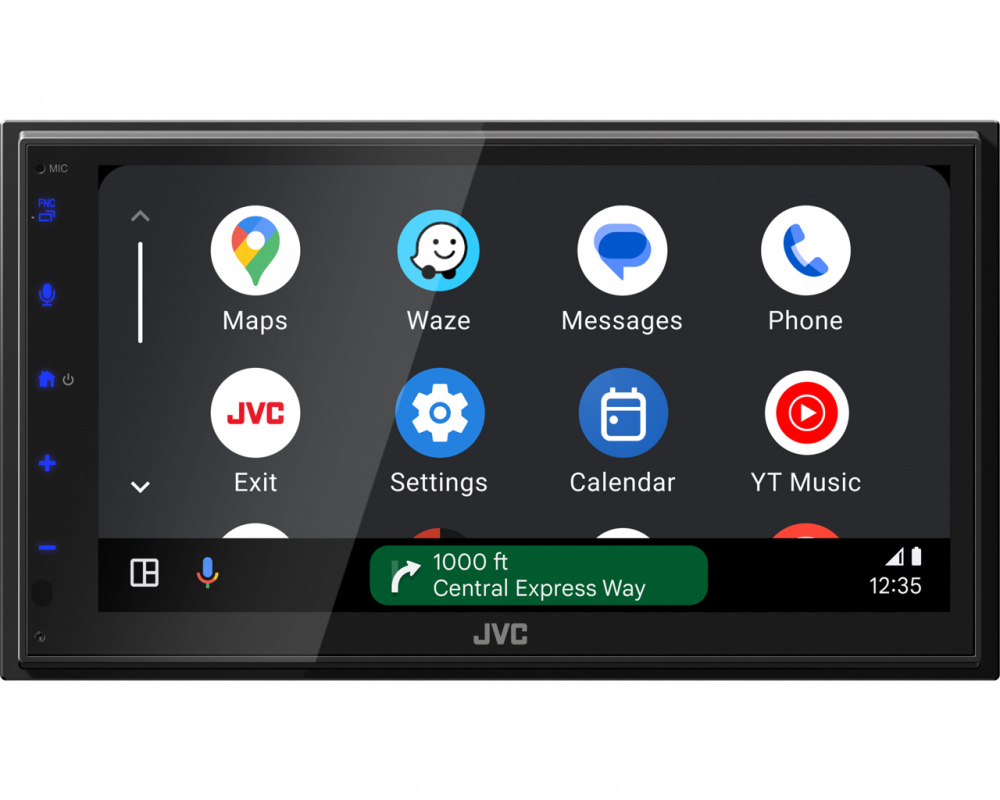 JVC KW-M595DBT, Autoradio mit DAB, CarPlay, Android Auto und 2+1 Paar Cinch-Ausgängen