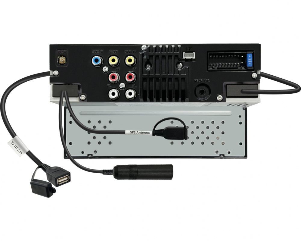 JVC KW-M595DBT, Autoradio mit DAB, CarPlay, Android Auto und 2+1 Paar Cinch-Ausgängen