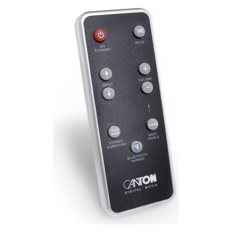 Canton DM 9, schlanke Soundbar mit virtuellem Surround, weiß