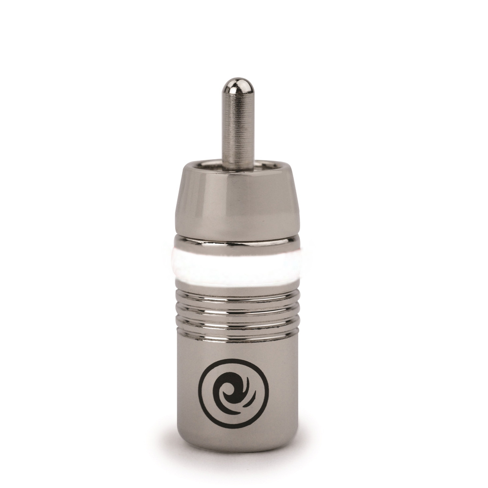 Planet Waves lötfreier RCA-Stecker mit weißer Farbmarkierung, Stück