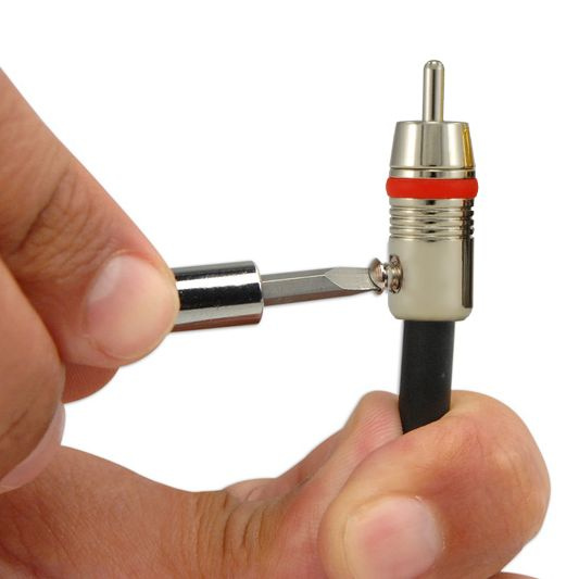 Planet Waves lötfreies einzelnes Koaxialkabel, schwarz, meterweise