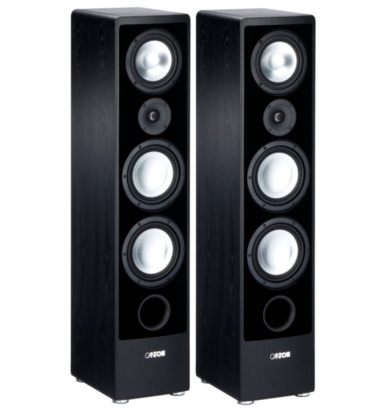 Canton Ergo 690DC Standlautsprecher Schwarz Esche