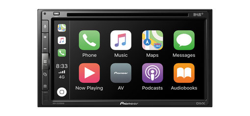 Pioneer AVH-Z5200DAB, Autoradio mit Bluetooth, Apple CarPlay und Android Auto
