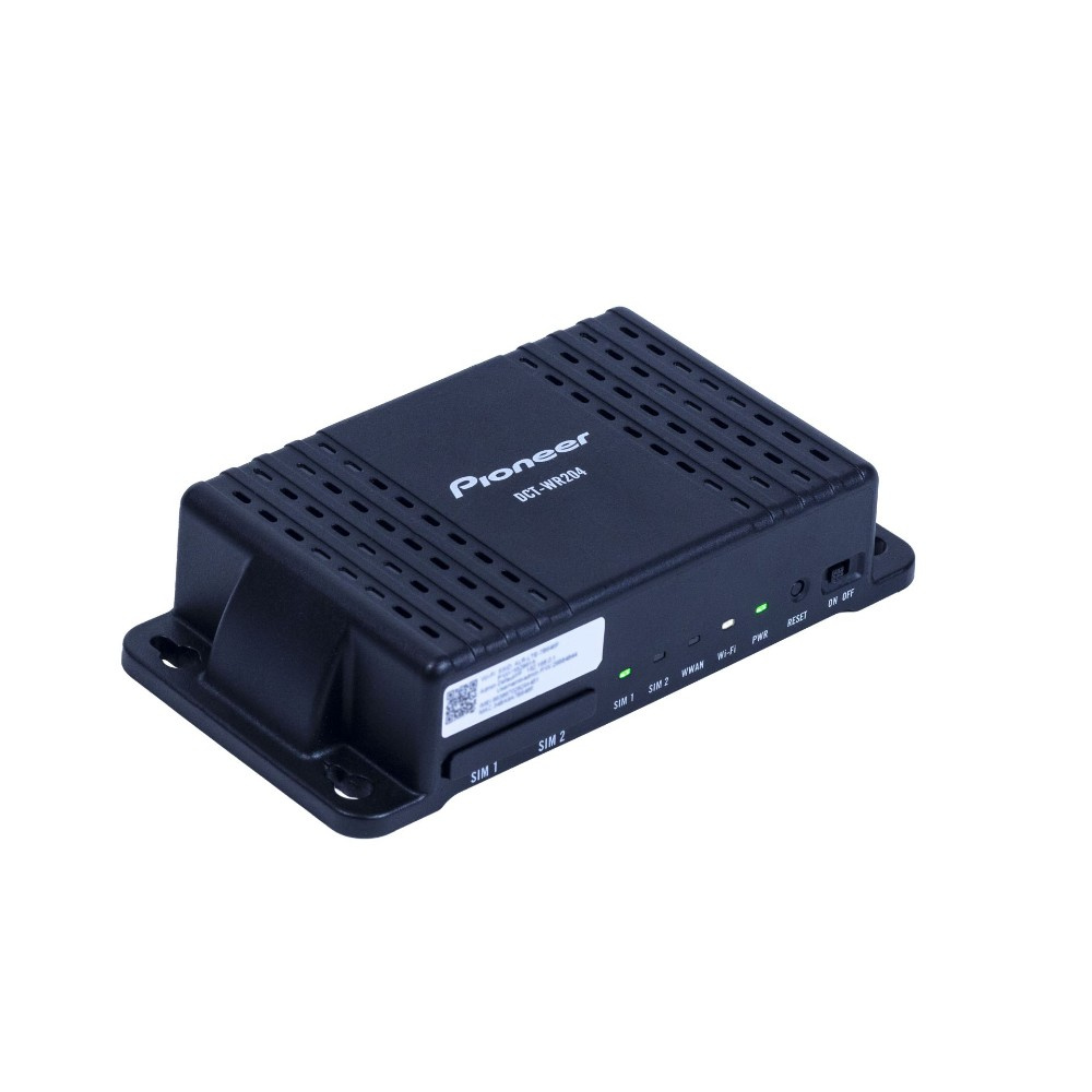 Pioneer DCT-WR204-SH, 4G-Antennen-/Routerpaket für Wohnmobil/Wohnwagen